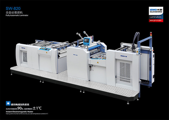 중국 고능률 산업 박판으로 만드는 기계 820 * 1050MM 최대 종이 협력 업체